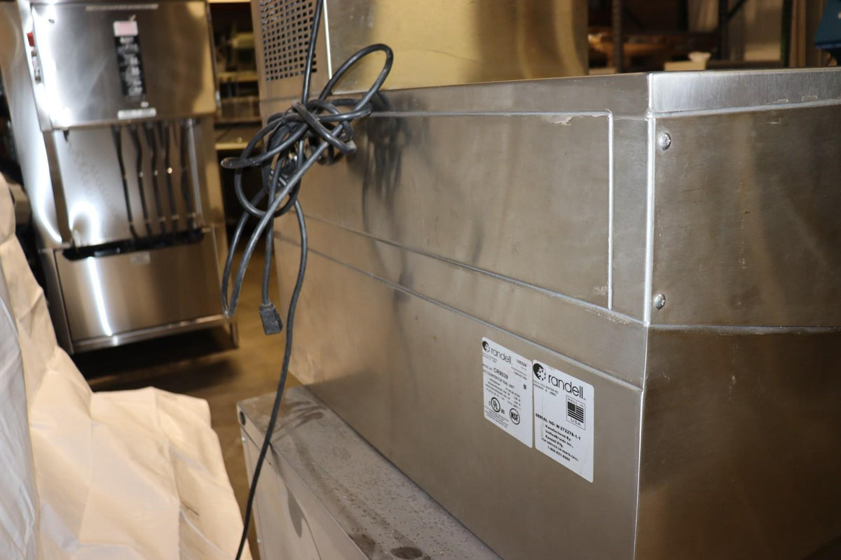 Randell CR9039 Refrigerated Countertop 39" Condiment Rail, Used - NMB Restaurant Equipment