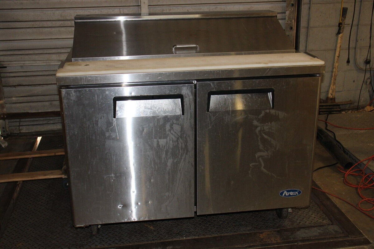 REFIRGERATED SANDWICH PREP STATION 48 INCH ATOSA MSF8302 - NMB Restaurant Equipment
