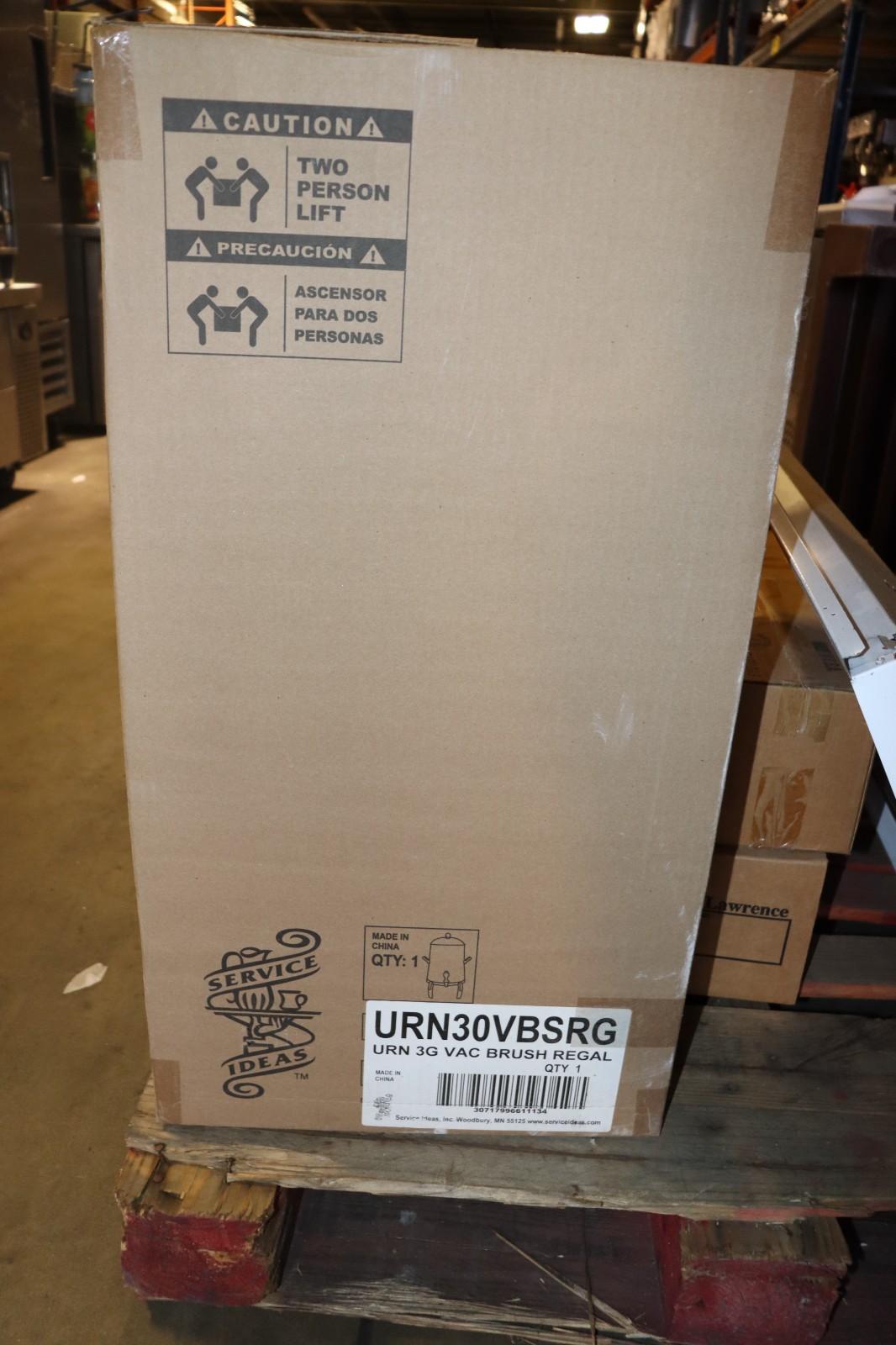 Service Ideas 3 gal Low Volume Dispenser Thermal Coffee Urn, URN30VBSRG - NMB Restaurant Equipment