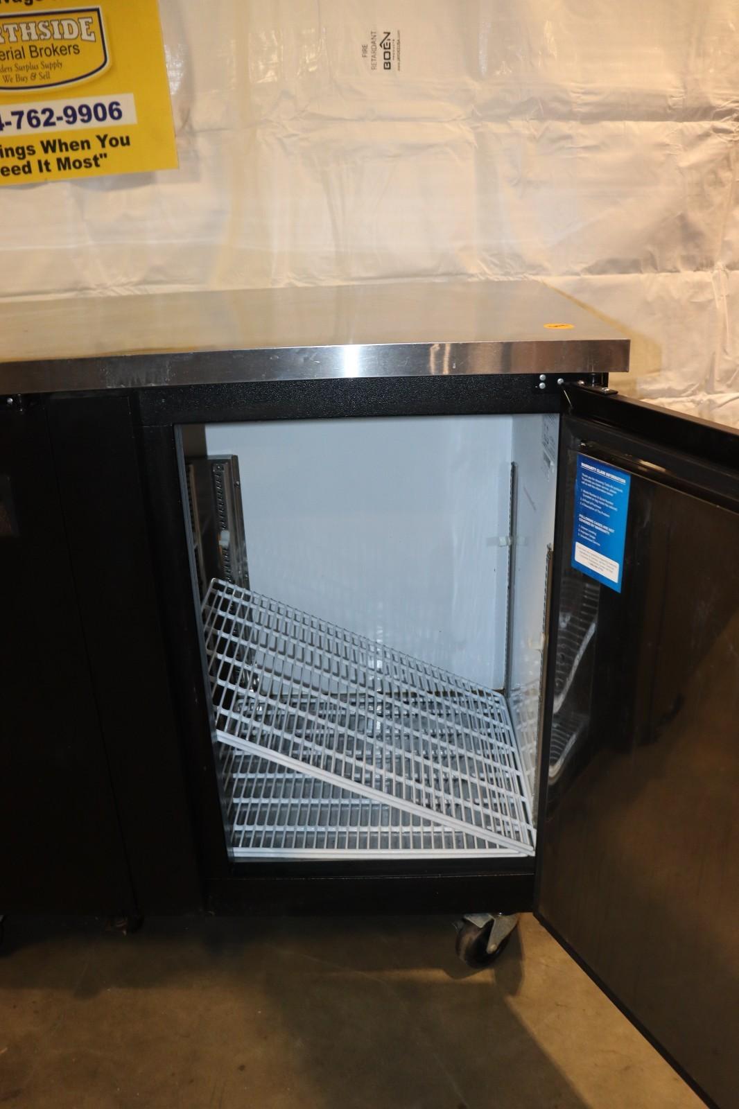 TURBO AIR 3 DOOR BAR BACK COOLER TBB-4SB-N - NMB Restaurant Equipment
