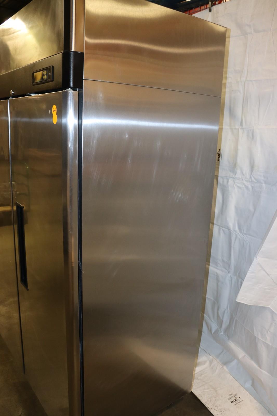 TURBO AIR 78” THREE SOLID DOOR REACH-IN REFRIGERATOR MODEL M3R72-3-N, Used Clean - NMB Restaurant Equipment