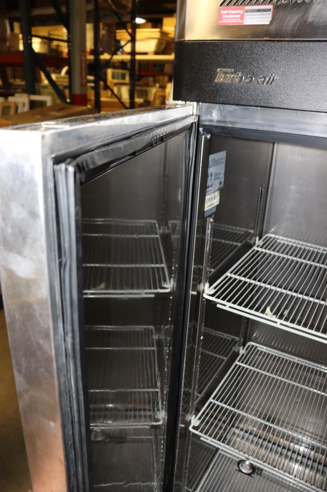 TURBO AIR 78” THREE SOLID DOOR REACH-IN REFRIGERATOR MODEL M3R72-3-N, Used Clean - NMB Restaurant Equipment