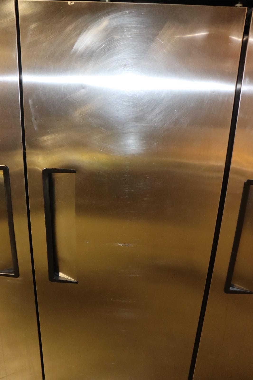 TURBO AIR 78” THREE SOLID DOOR REACH-IN REFRIGERATOR MODEL M3R72-3-N, Used Clean - NMB Restaurant Equipment