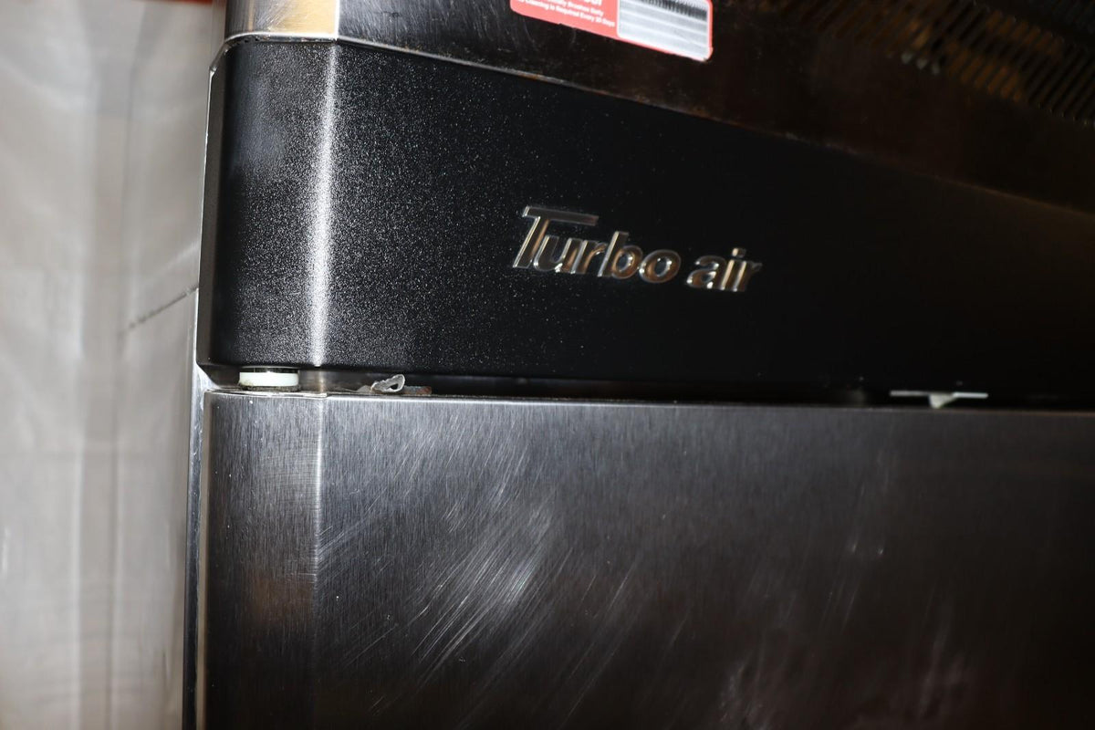 TURBO AIR 78” THREE SOLID DOOR REACH-IN REFRIGERATOR MODEL M3R72-3-N, Used Clean - NMB Restaurant Equipment