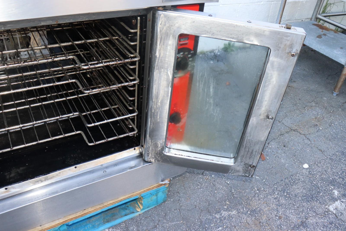 Vulcan VC4GD-11D150K, Gas Double Stack Convection Oven, Used, Clean - NMB Restaurant Equipment