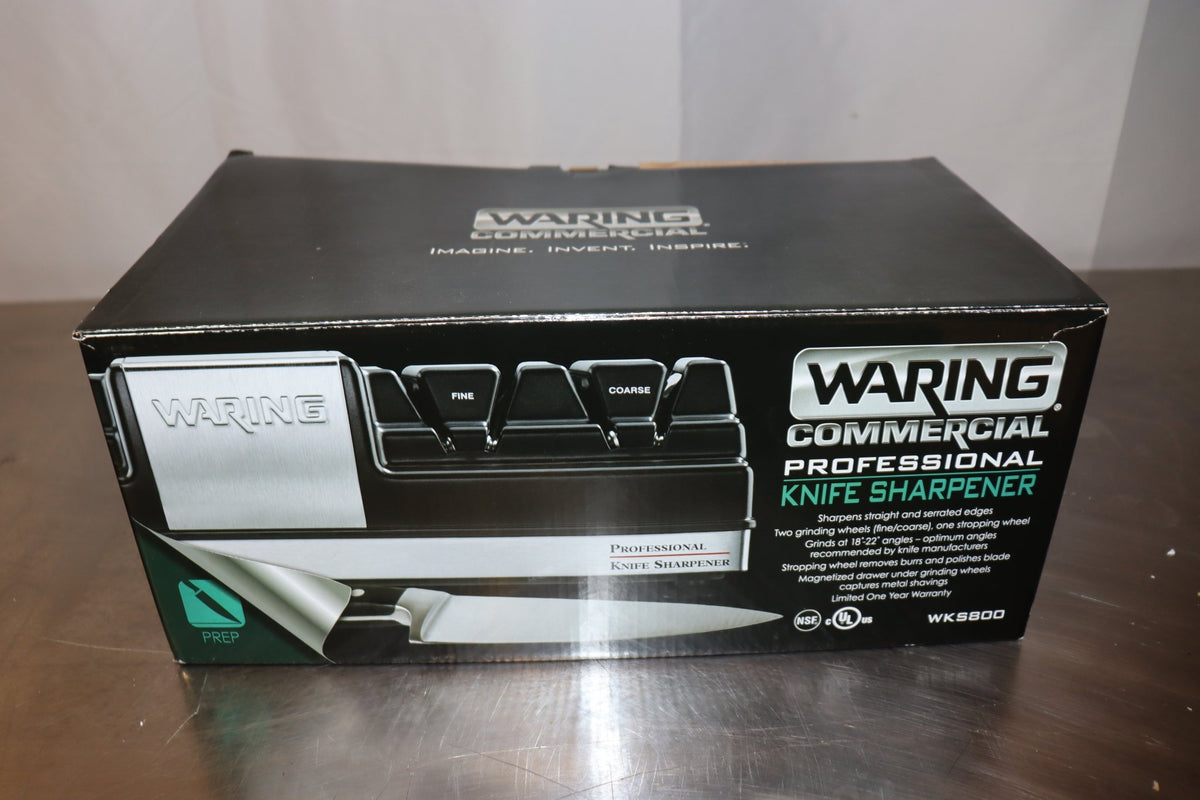 Waring WKS800 Professional Knife Sharpener 120V - NMB Restaurant Equipment