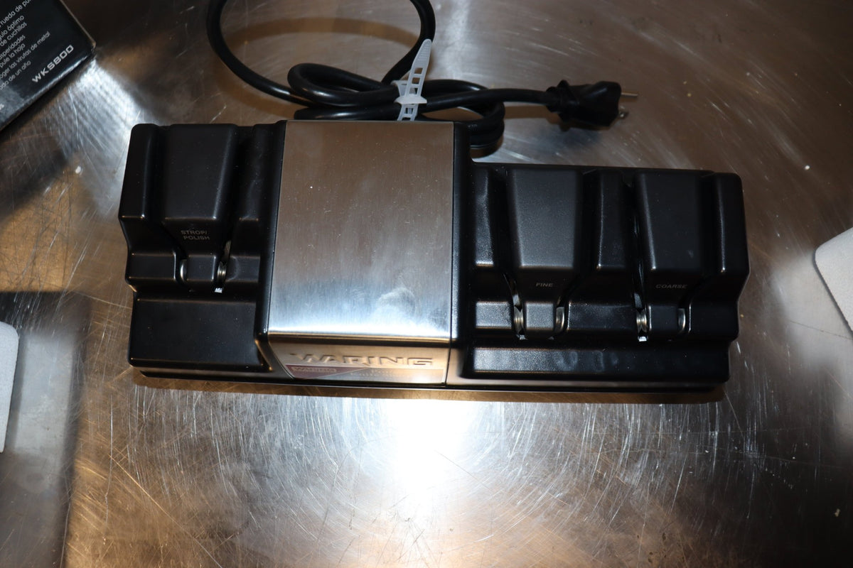 Waring WKS800 Professional Knife Sharpener 120V - NMB Restaurant Equipment