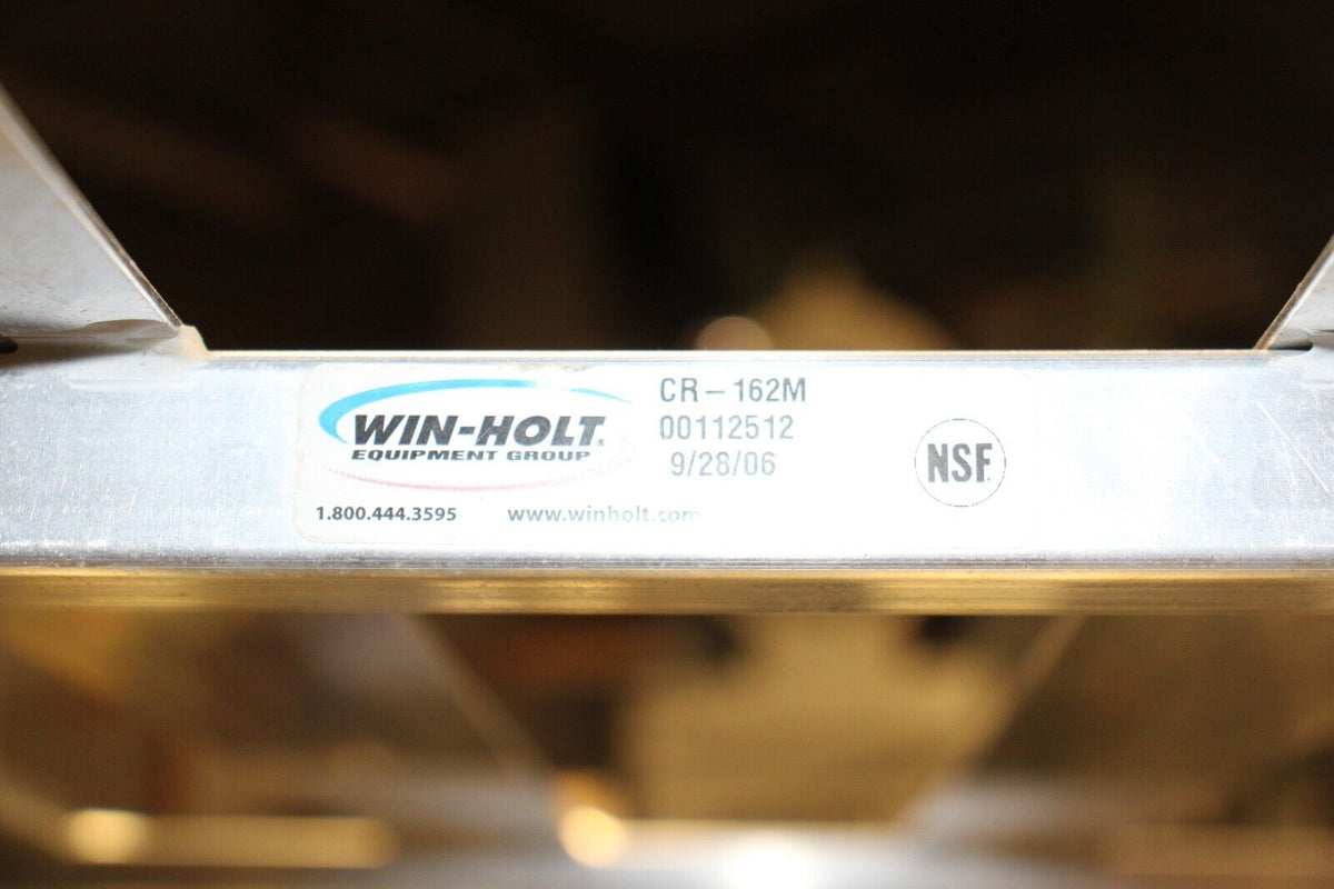 Winholt CR-162M Full Size Aluminum Mobile Can Rack - NMB Restaurant Equipment