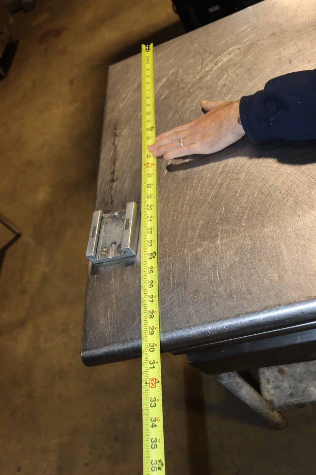 Stainless Steel Prep Table Corner w/ Drawer, 36" x 30", w/ Under Shelf