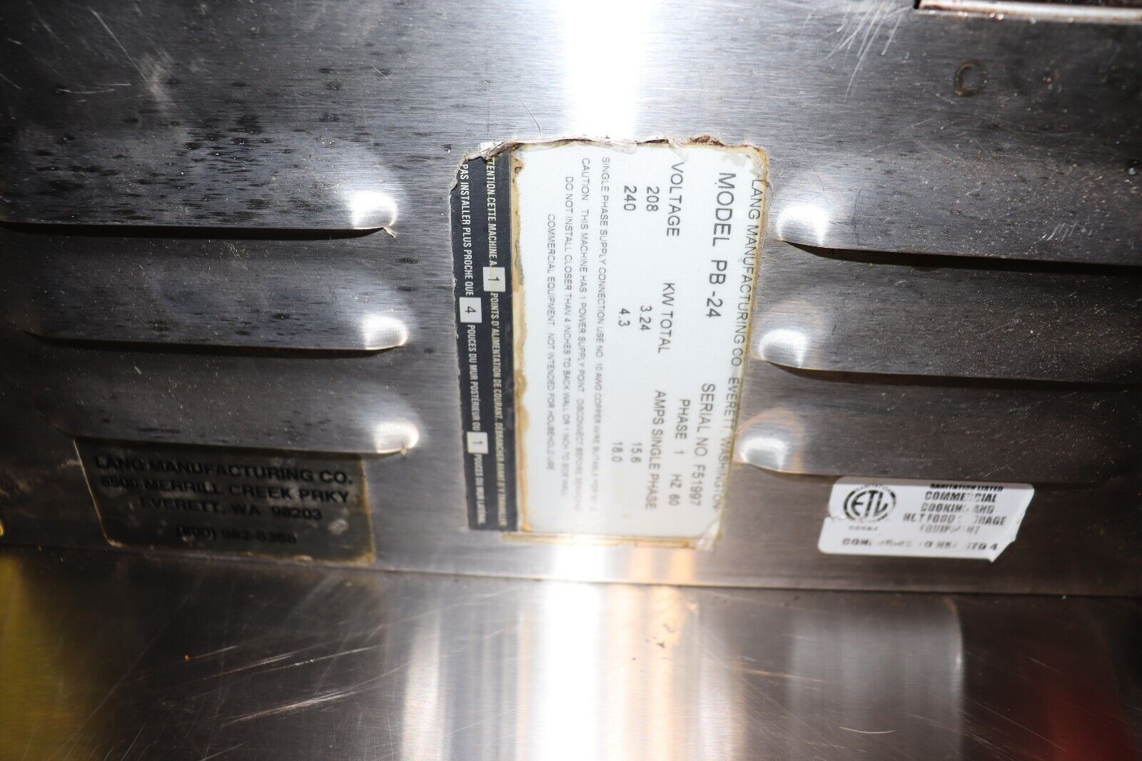 Panini Sandwich Press Double Lang Pane Bella PB24