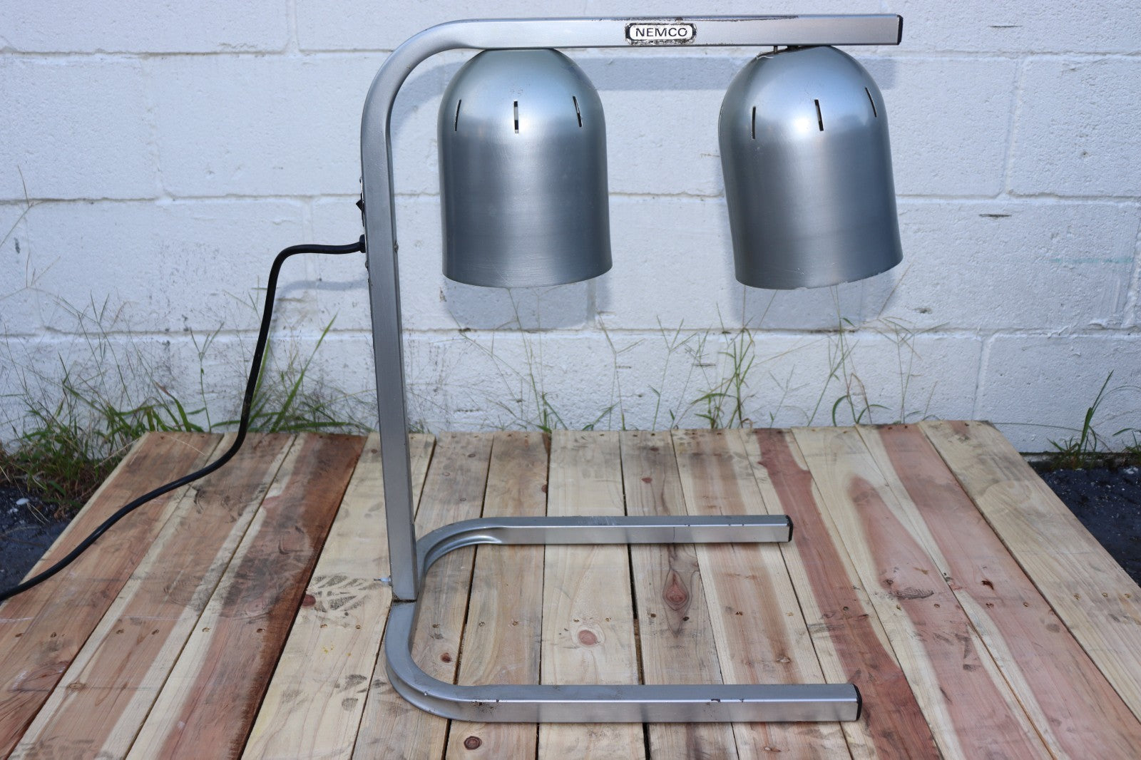 Nemco Food Warmer, Model 6000A-2C, Freestanding, Infrared 2 Bulb Heat Lamp