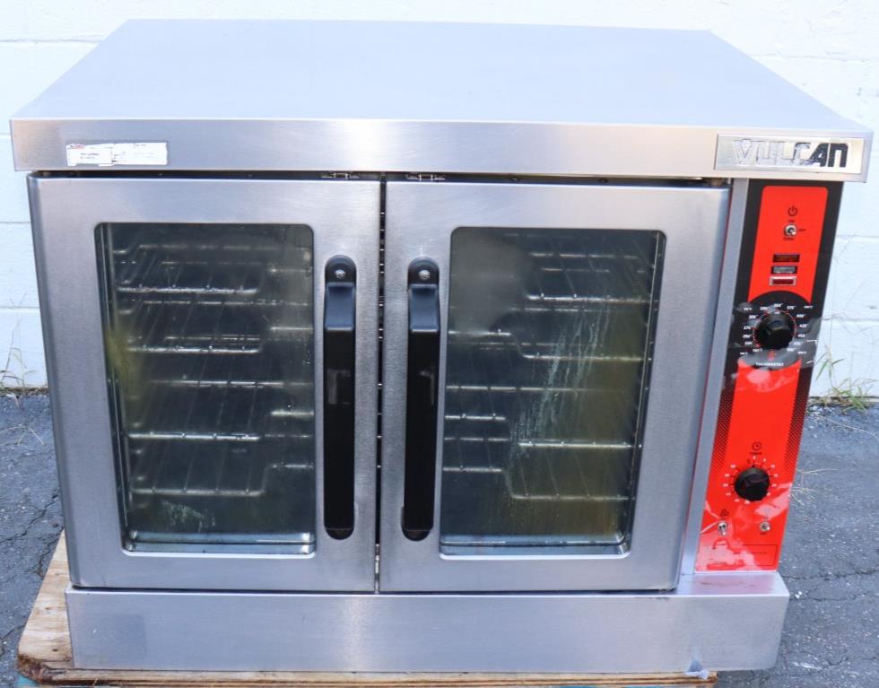 Vulcan VC4GD-11D150K, Gas Double Stack Convection Oven, Used, Clean