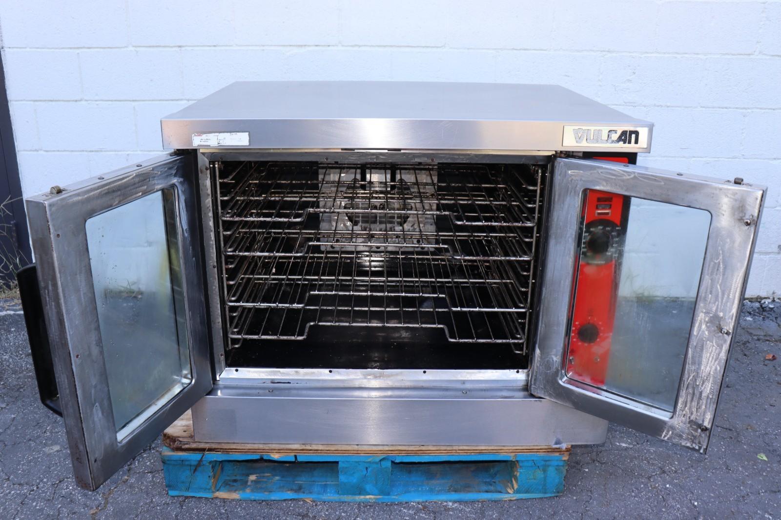 Vulcan VC4GD-11D150K, Gas Double Stack Convection Oven, Used, Clean