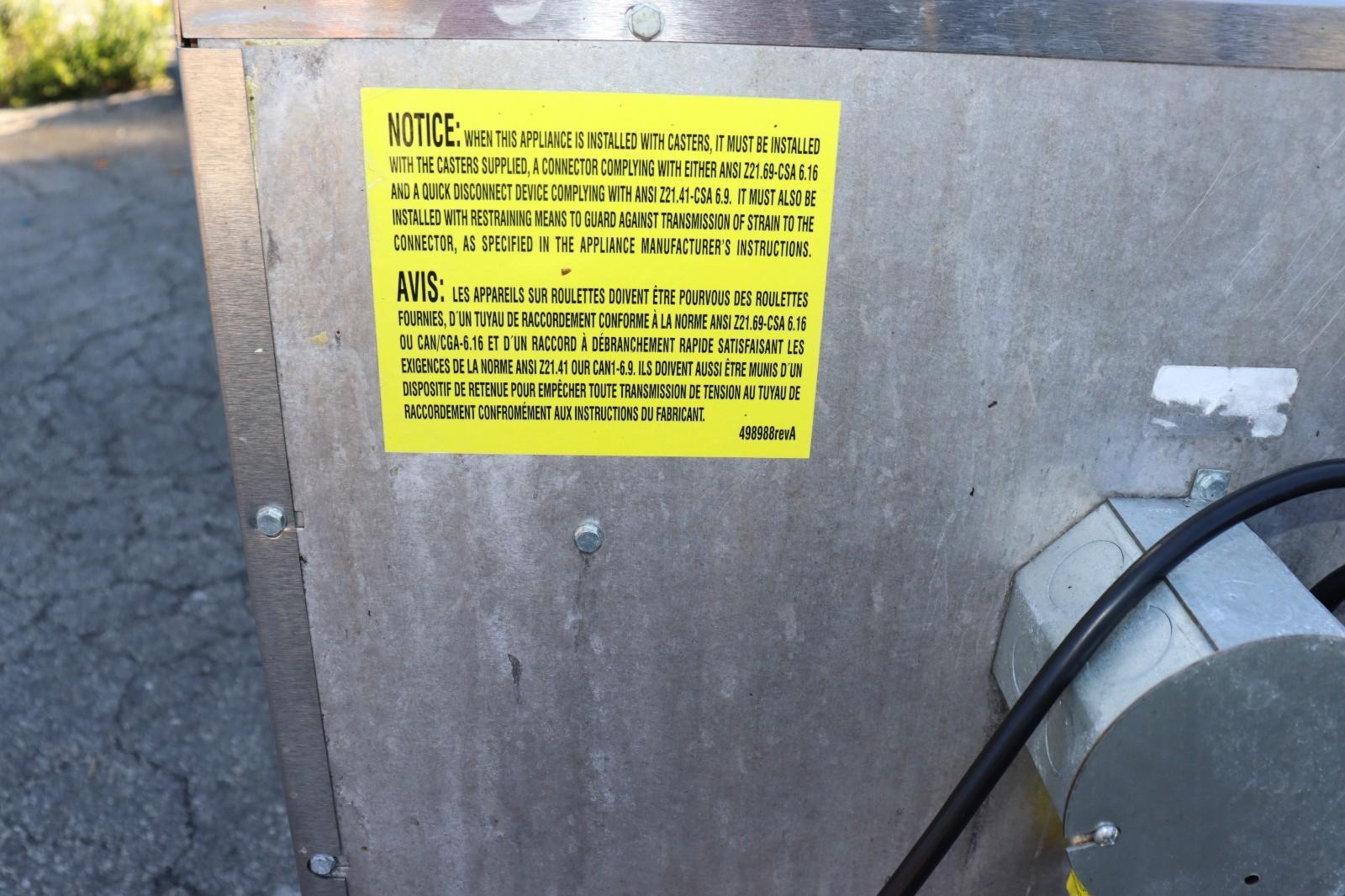 Vulcan VC4GD-11D150K, Gas Double Stack Convection Oven, Used, Clean