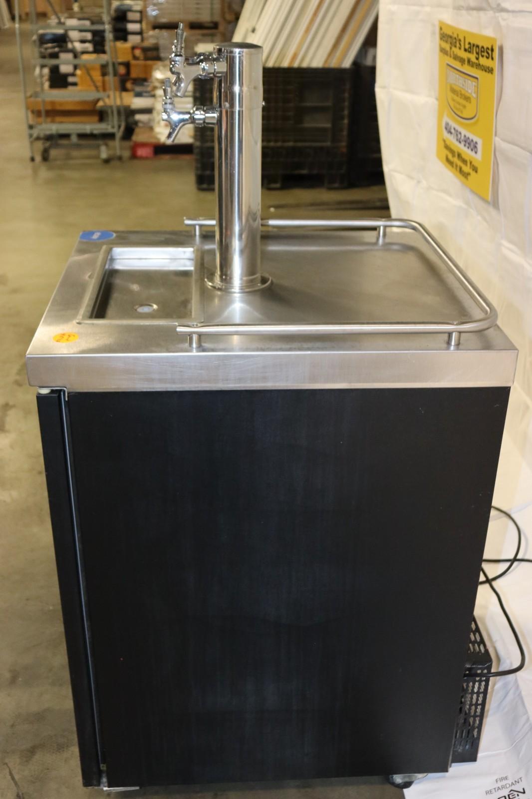 Micro Matic MDD23 25" Draft Cold Brew Dispenser w/ (2) 1/6 Keg Capacity 115v