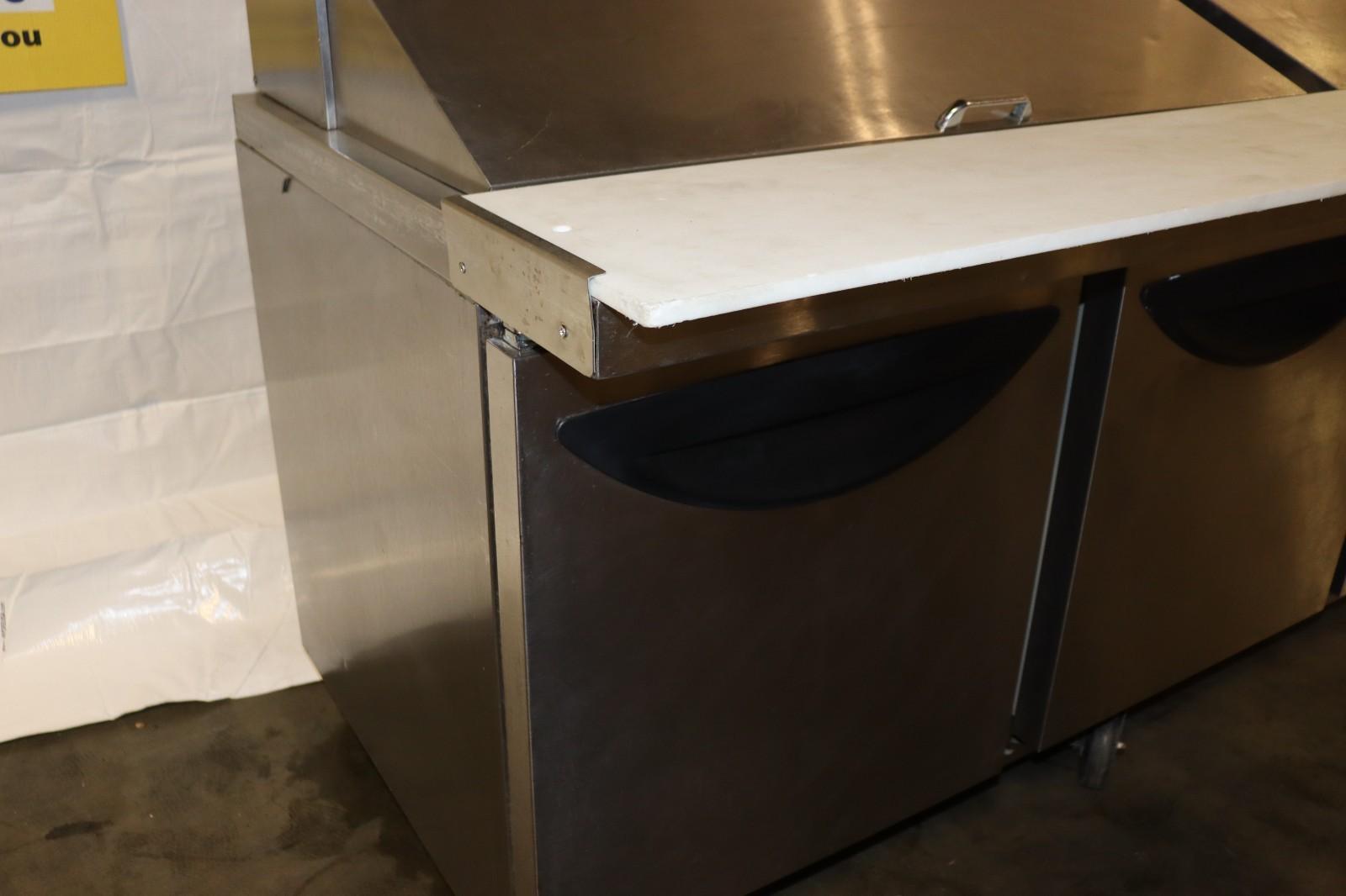 Victory Refrigeration VUR-72-18 Commercial Sandwich/Salad Prep Table, 3 Door