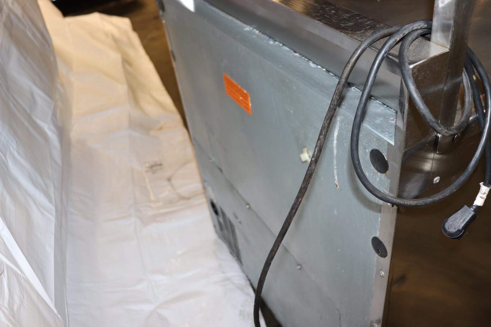 Delfield ST-4532N-A543 Stainless 1 Door Refrigerator Cooler, Casters, Over Shelf