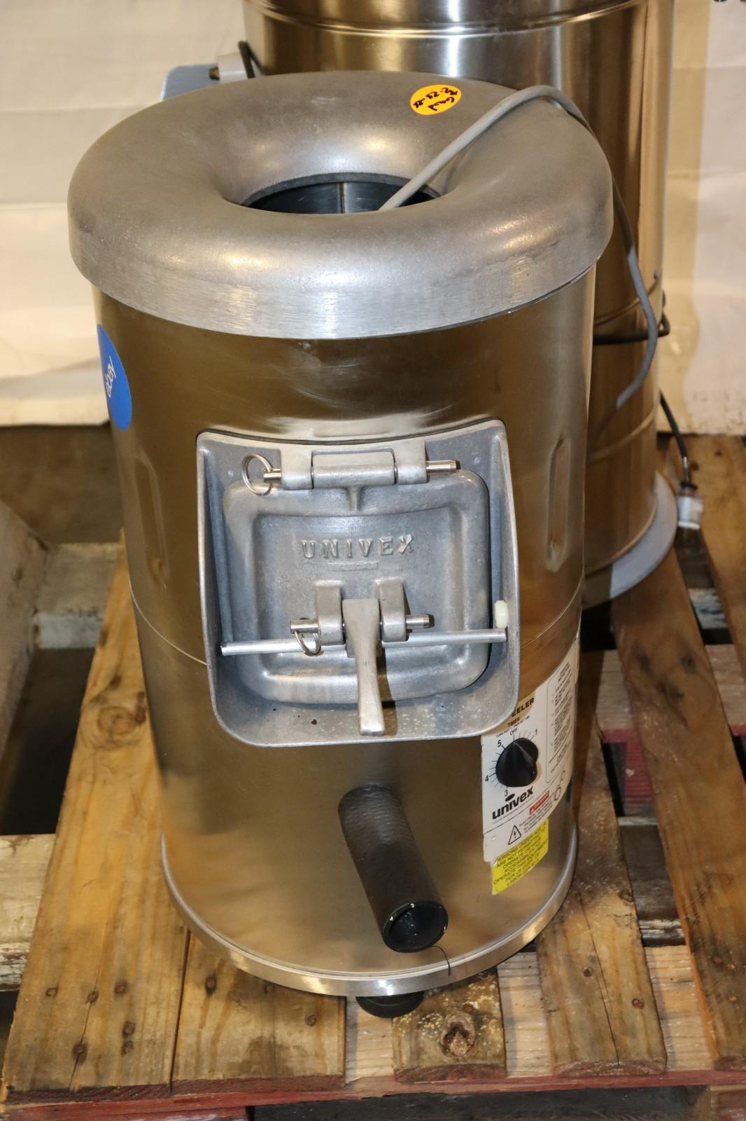 UNIVEX 20LB ELECTRIC PORTABLE VEGETABLE PEELER MODEL G-PEELER