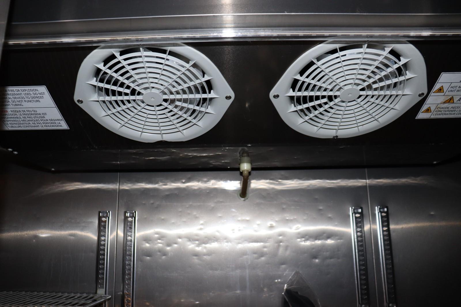 TURBO AIR 78” THREE SOLID DOOR REACH-IN REFRIGERATOR MODEL M3R72-3-N, Used Clean