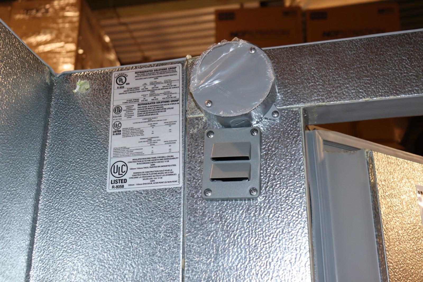 Nor-Lake Kold Locker KLF7766-CR Indoor Freezer -10°F, Floor, 72"W x 72"Dx91"H