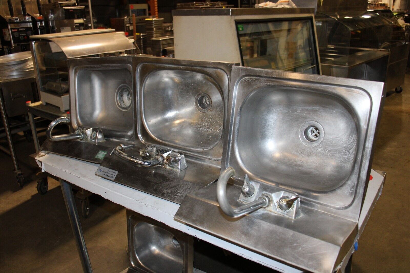 RESTAURANT HANDWASH SINK COMMERCIAL NSF