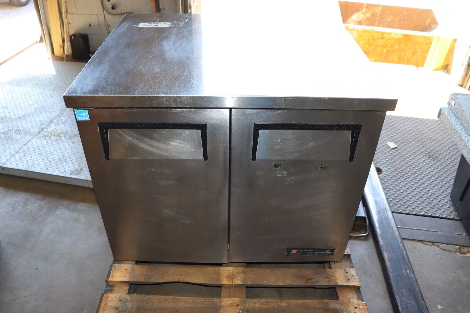 Undercounter Low Profile 2 Door Cooler True TUC-36-LP, Used
