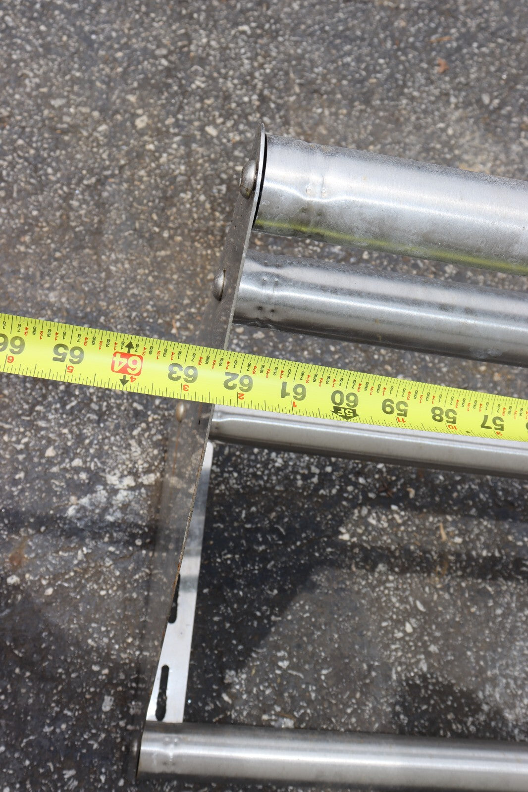 62" Wall Mount Stainless Steel Glass Dish Glass Rack Shelf Commercial Dishwasher