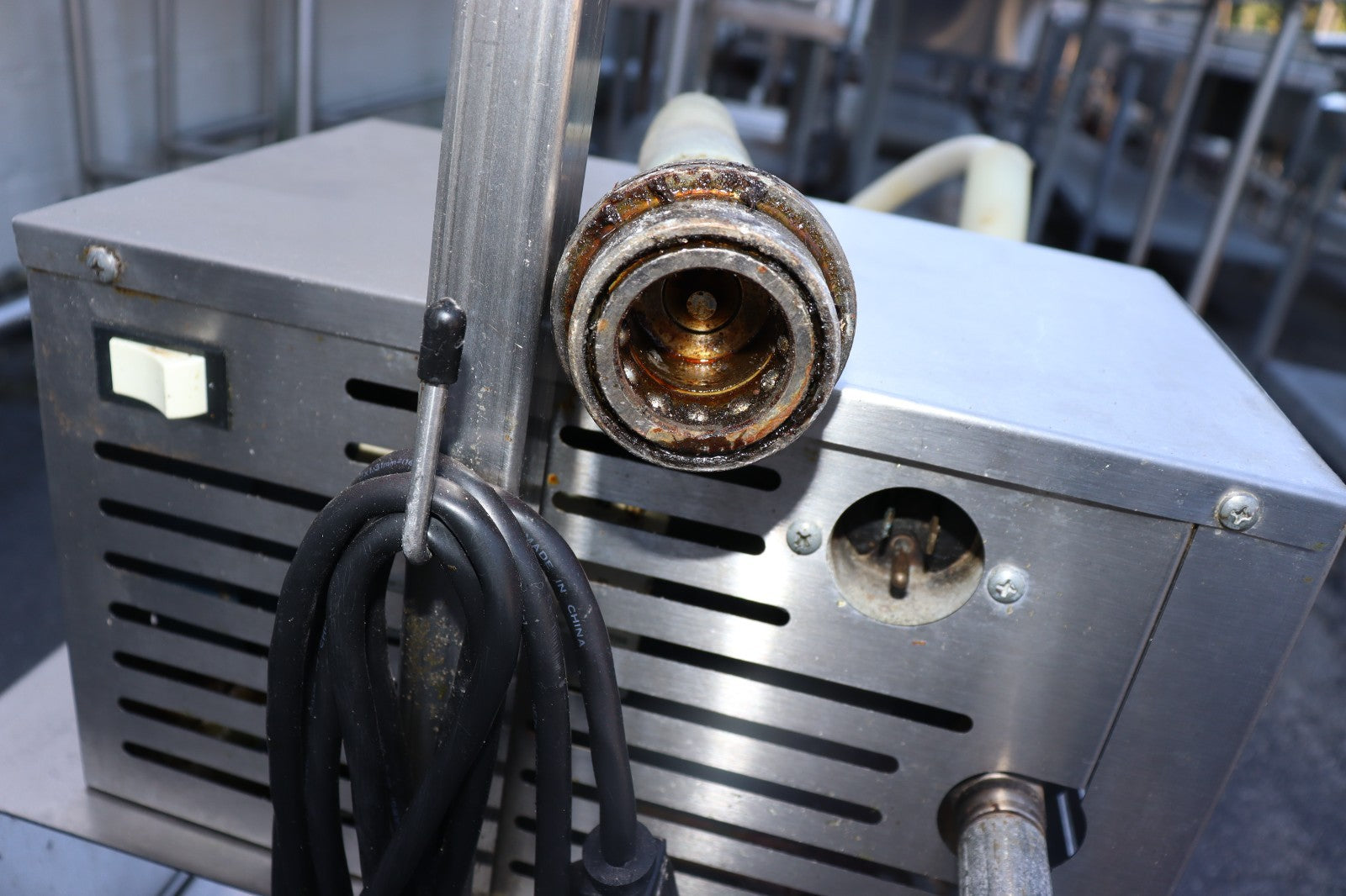 Dar Pro Filter machine 405 (96lbs) w/ 8in Removable Pan, Used, CLEAN