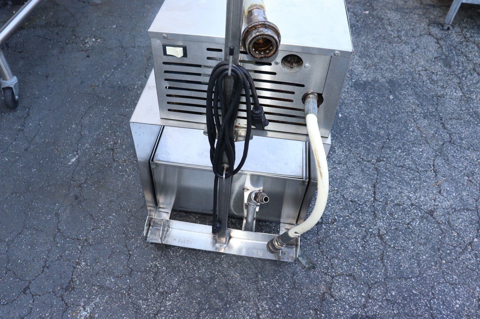 Dar Pro Filter machine 405 (96lbs) w/ 8in Removable Pan, Used, CLEAN