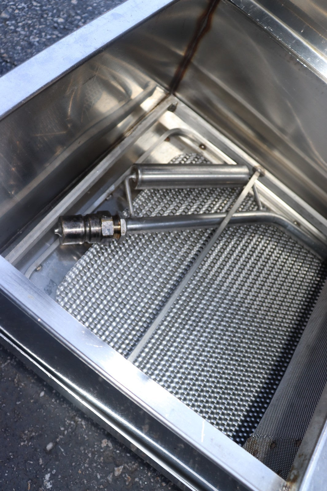 Dar Pro Filter machine 405 (96lbs) w/ 8in Removable Pan, Used, CLEAN