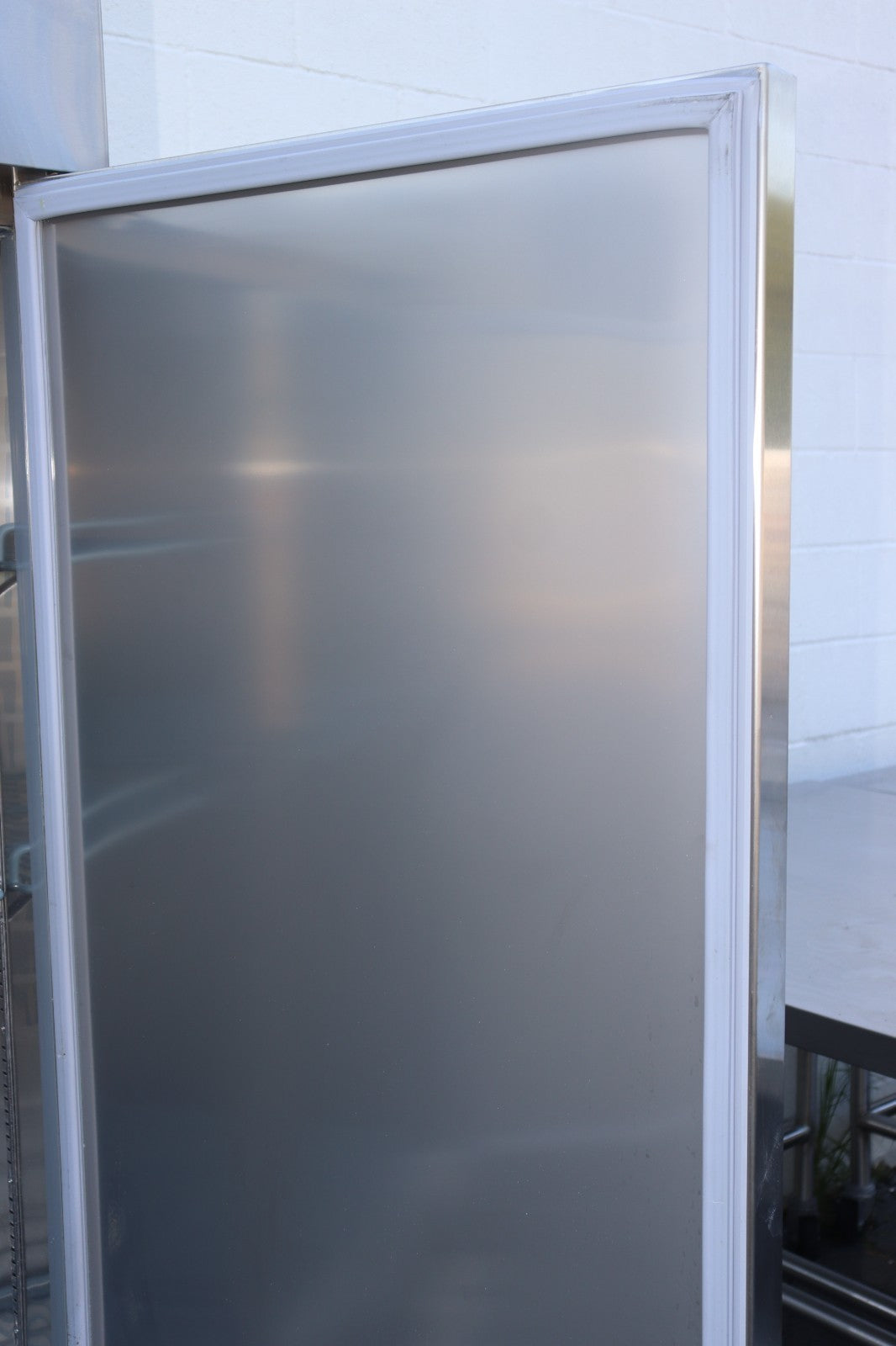 Norpole NP2R 54'' Two Section Solid Door Reach-In Refrigerator, Scratch & Dent