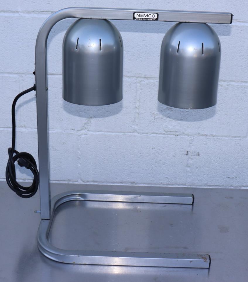 Nemco Food Warmer, Model 6000A-2C, Freestanding, Infrared 2 Bulb Heat Lamp