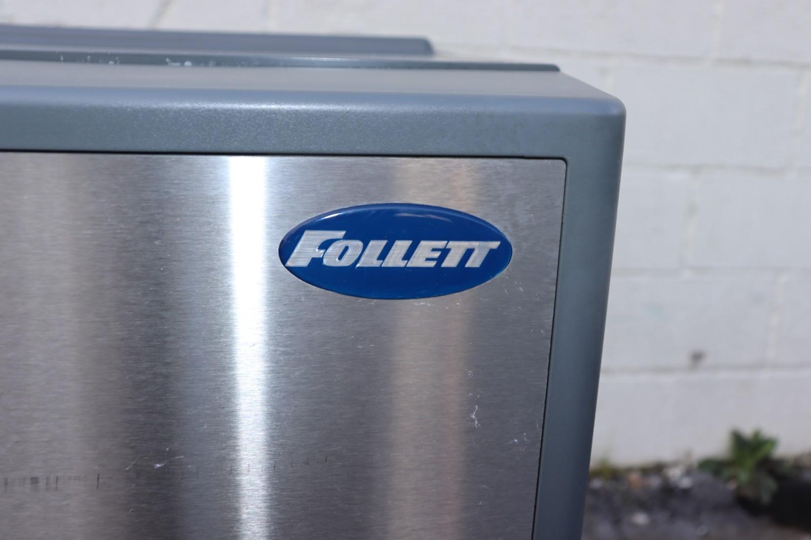 FOLLETT SYMPHONY PLUS 12CI425A ICE MAKER AND WATER DISPENSER, USED CLEAN