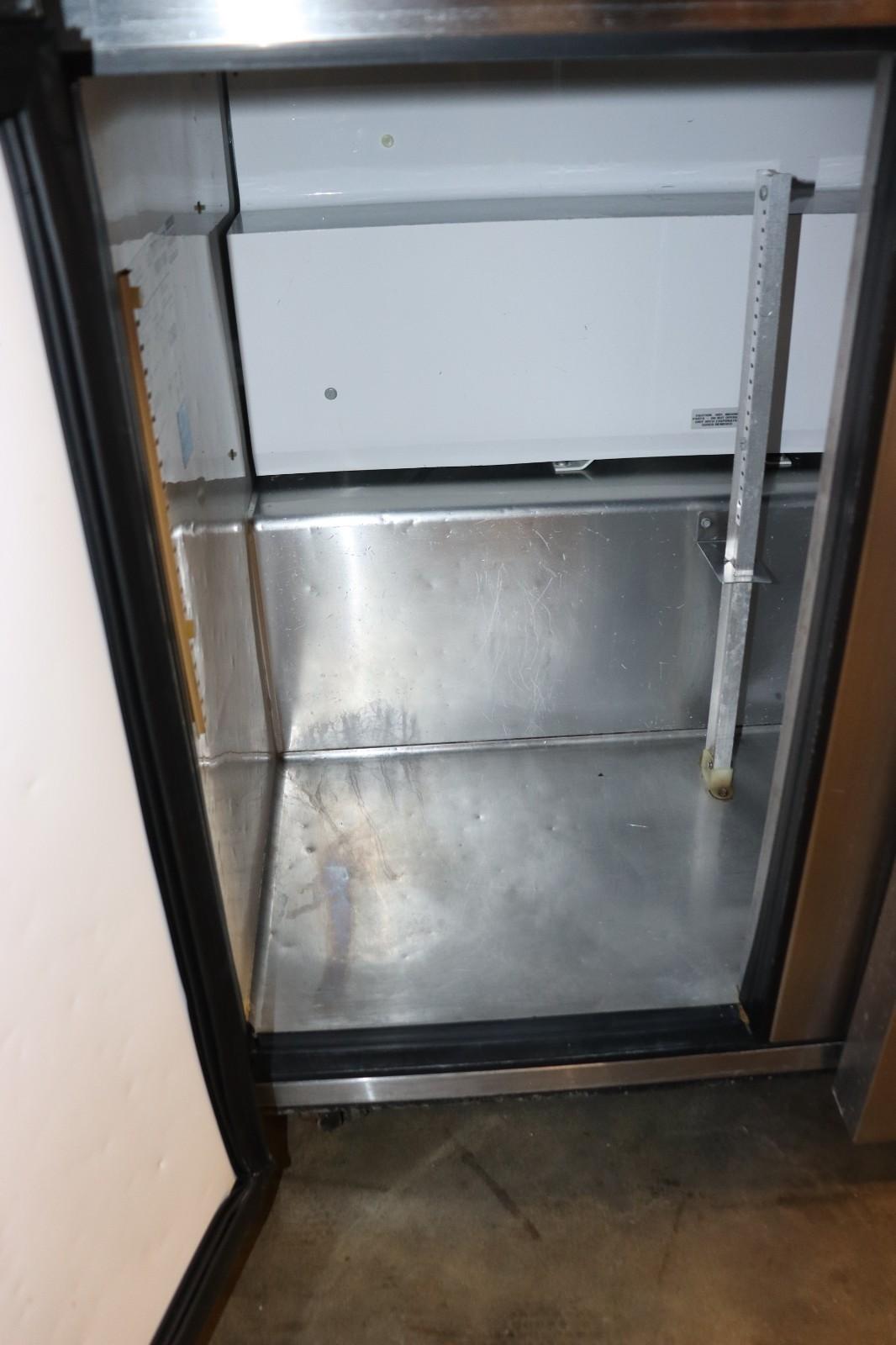 True Manufacturing Co. TUC-36-LP 2-Door Undercounter Fridge, Used