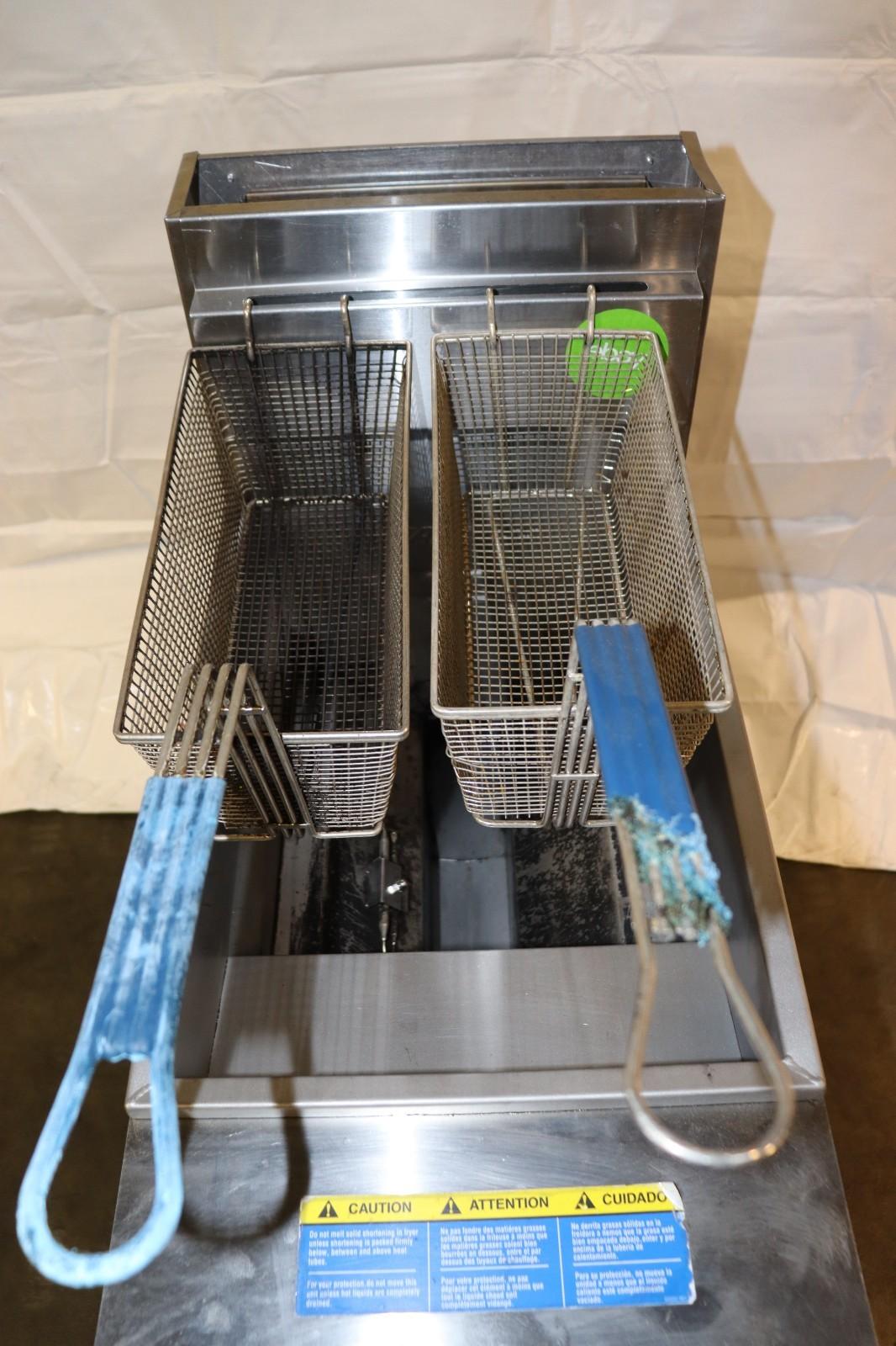 Anets 14GS Commercial Deep Fryer 50 Lbs, Used