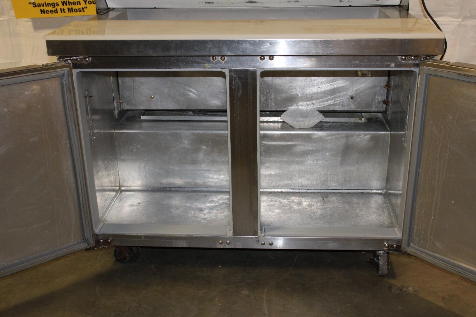 48 INCH CONTINENTAL SANDWICH PREP REFRIGERATOR SW48-12