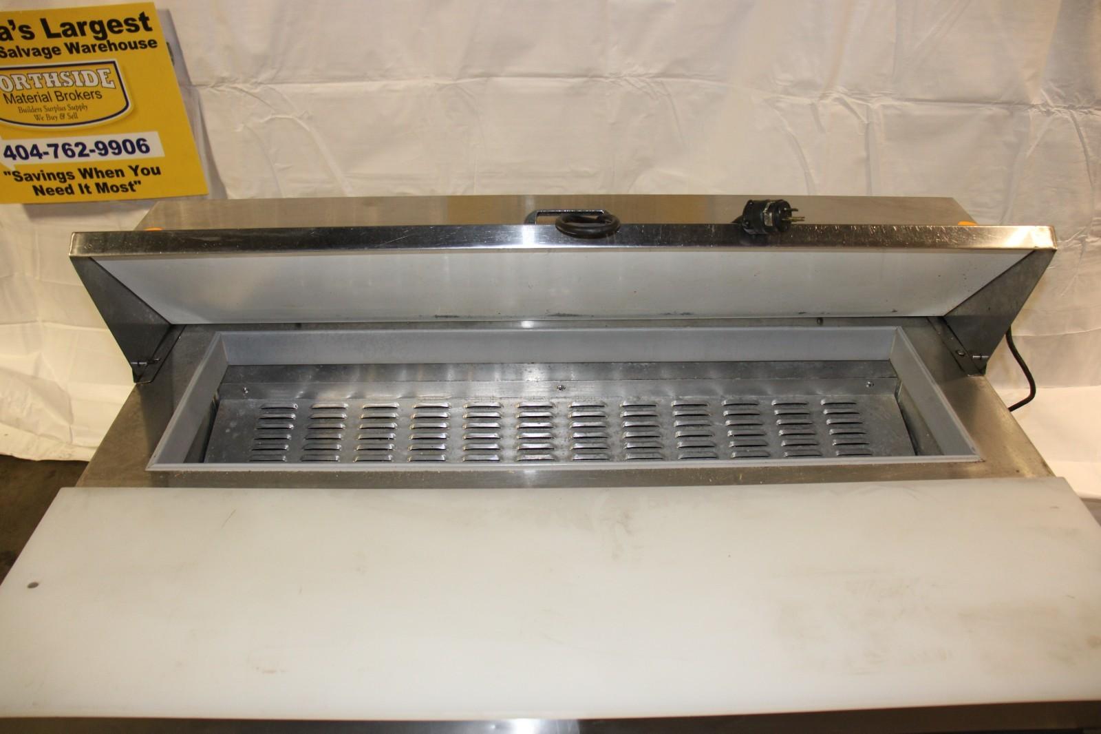 48 INCH CONTINENTAL SANDWICH PREP REFRIGERATOR SW48-12