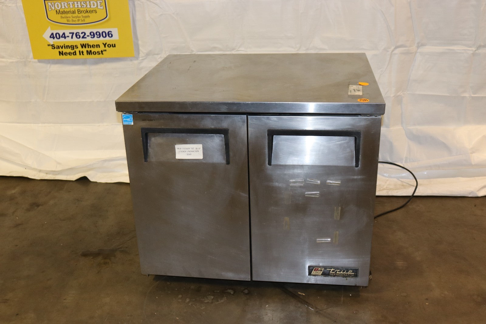 TRUE TUC-36-LP UNDERCOUNTER REFRIGERATOR