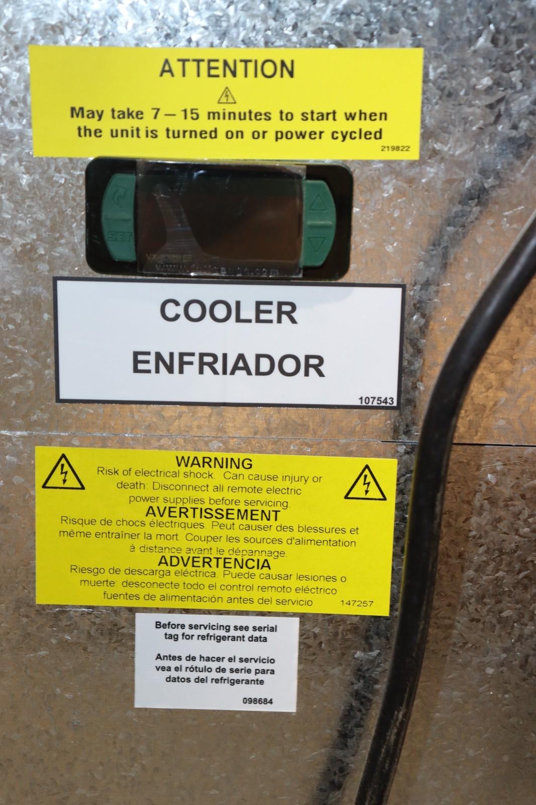 Nor-Lake Walk-Ins KLB7766-C - Kold Locker Indoor Cooler w/ Floor, 72x72x91, NOB