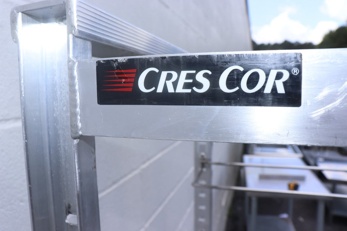 2 - Cres Cor 207-UA-13A 12 Pan End Load Universal Utility Rack - Missing Holders - NMB Restaurant Equipment