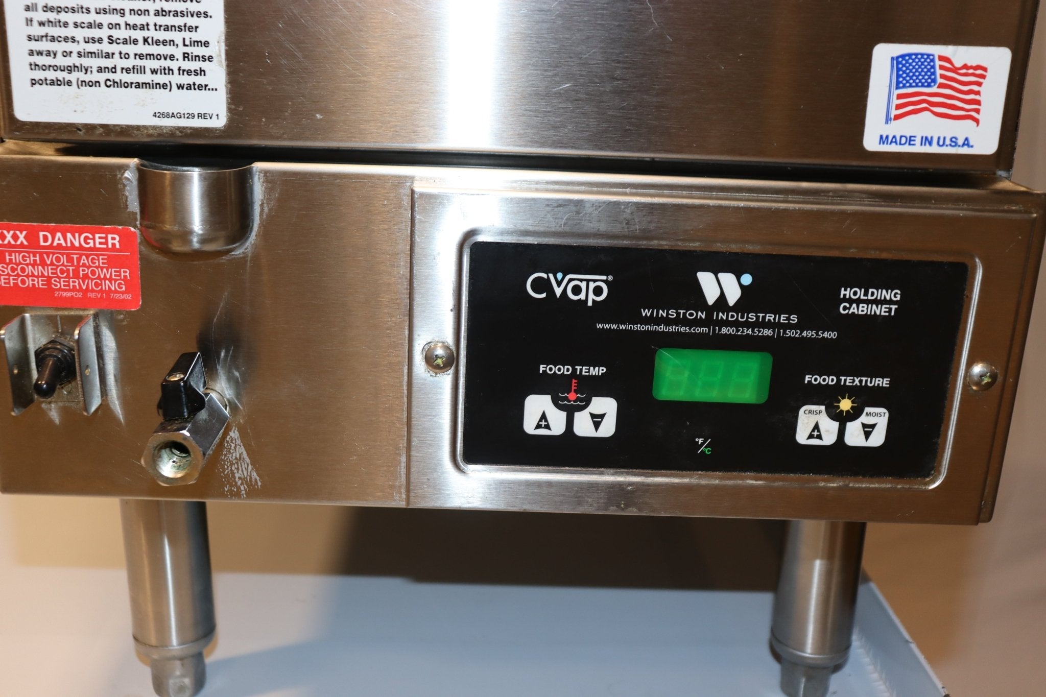 (2) Winston HBB5N1 16 1/2"W Freestanding Warming Drawer, 120v - NMB Restaurant Equipment