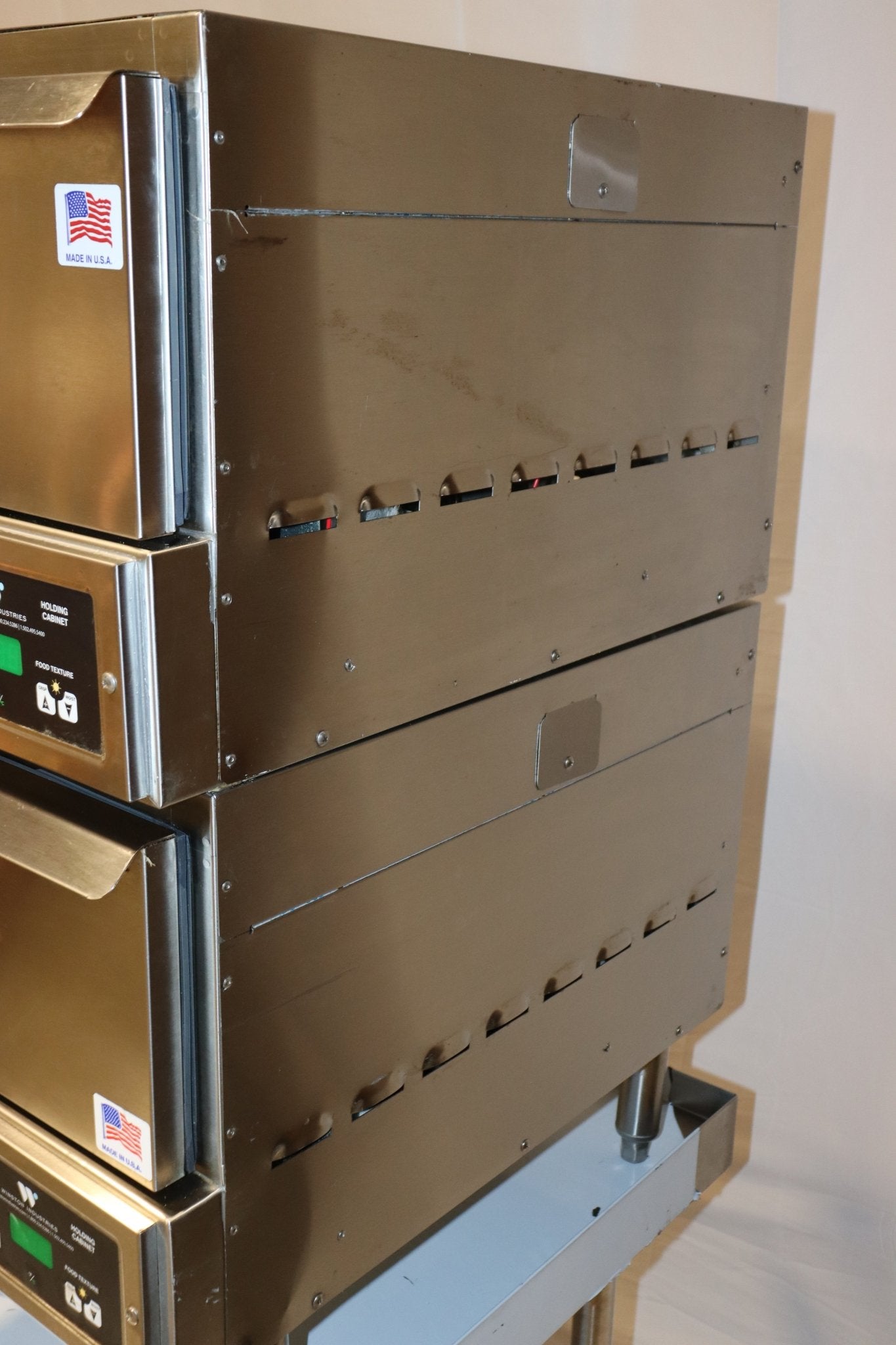 (2) Winston HBB5N1 16 1/2"W Freestanding Warming Drawer, 120v - NMB Restaurant Equipment
