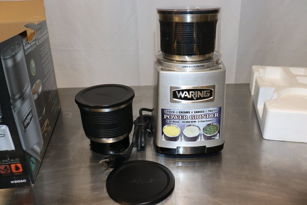3 Cup Commercial Spice Grinder, Waring WSG60, 120V - NMB Restaurant Equipment