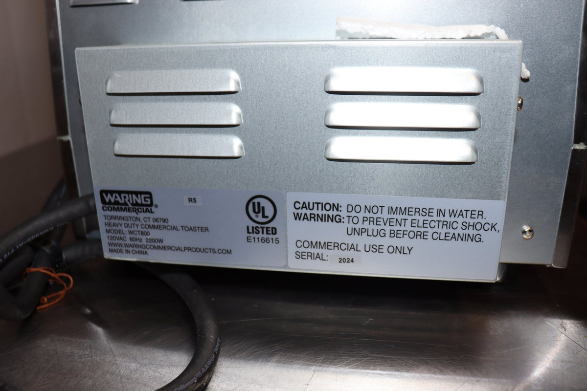 4-Slice Heavy Duty Toaster Waring Commercial, WCT800 - NMB Restaurant Equipment