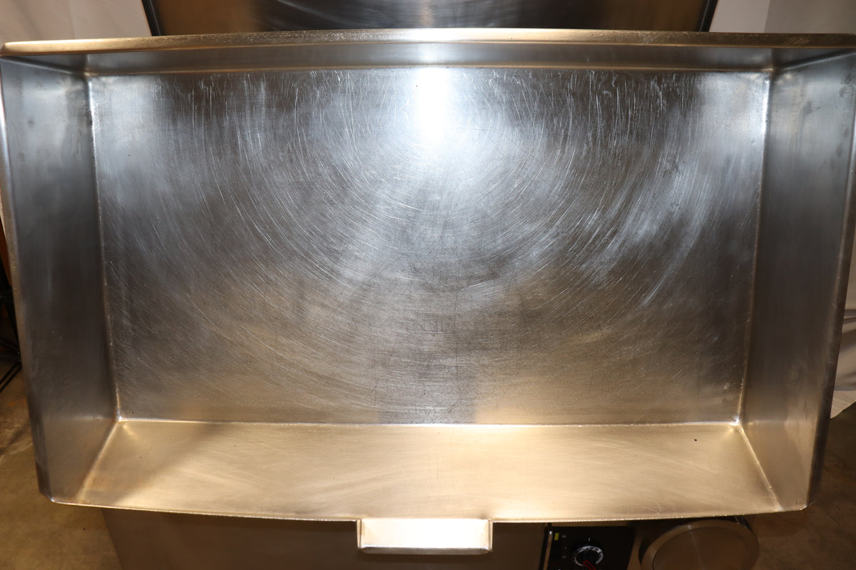 Cleveland SGL-40-TR Natural Gas 40 Gallon DuraPan Open Base Tilt Skillet