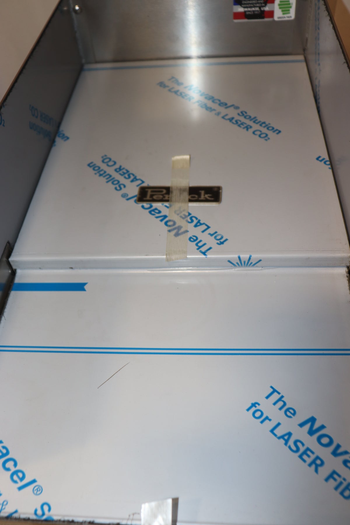 Perlick Trash Receptacle Module, 12" Slide Top, TS12TRA