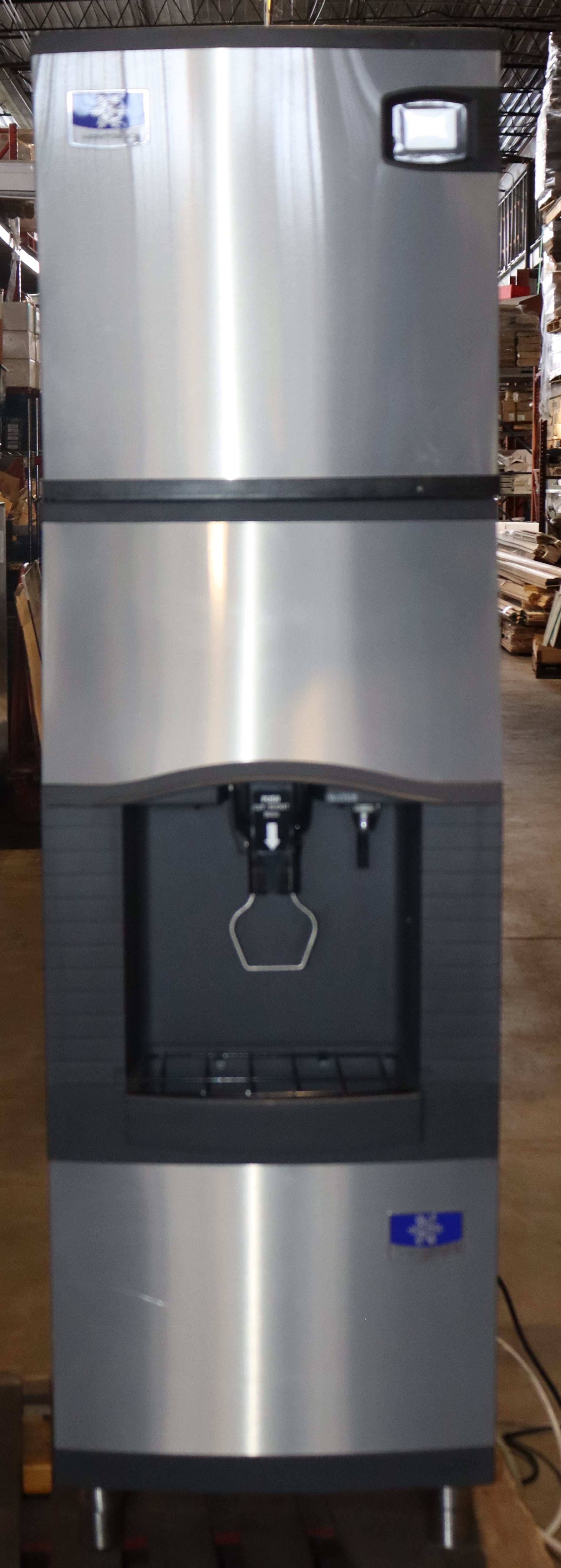 Manitowoc IDT0420A-161 / SFA192 Ice Machine & Touchless Dispenser, Used