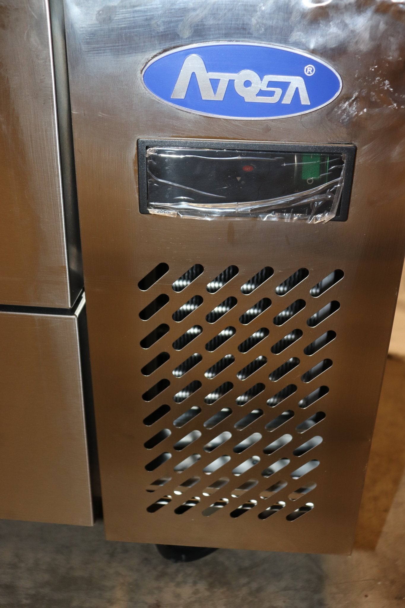 Atosa MGF8450GR 48" Single Section Stainless Steel Chef Base Refrigerator - NMB Restaurant Equipment