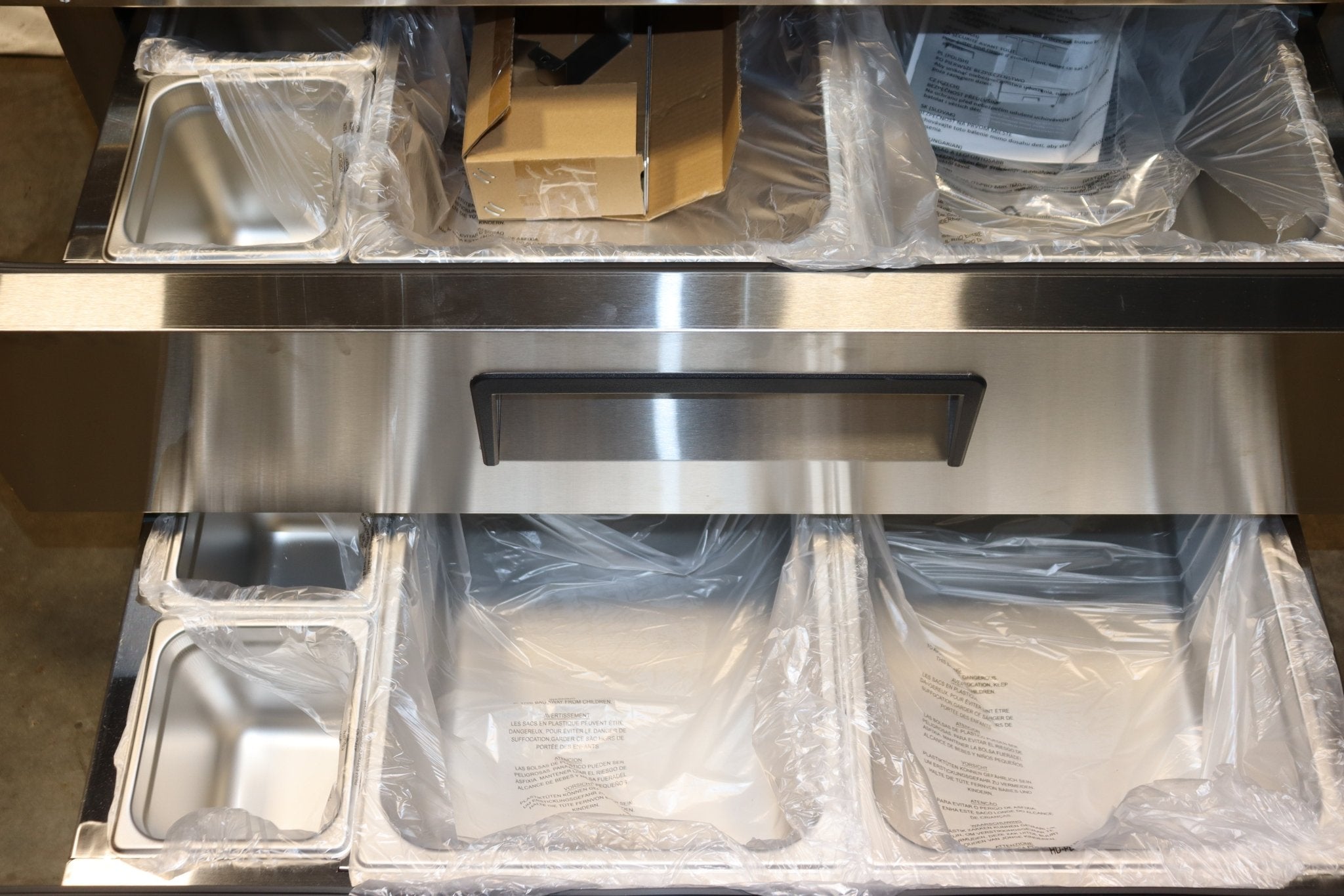 Atosa MGF8450GR 48" Single Section Stainless Steel Chef Base Refrigerator - NMB Restaurant Equipment