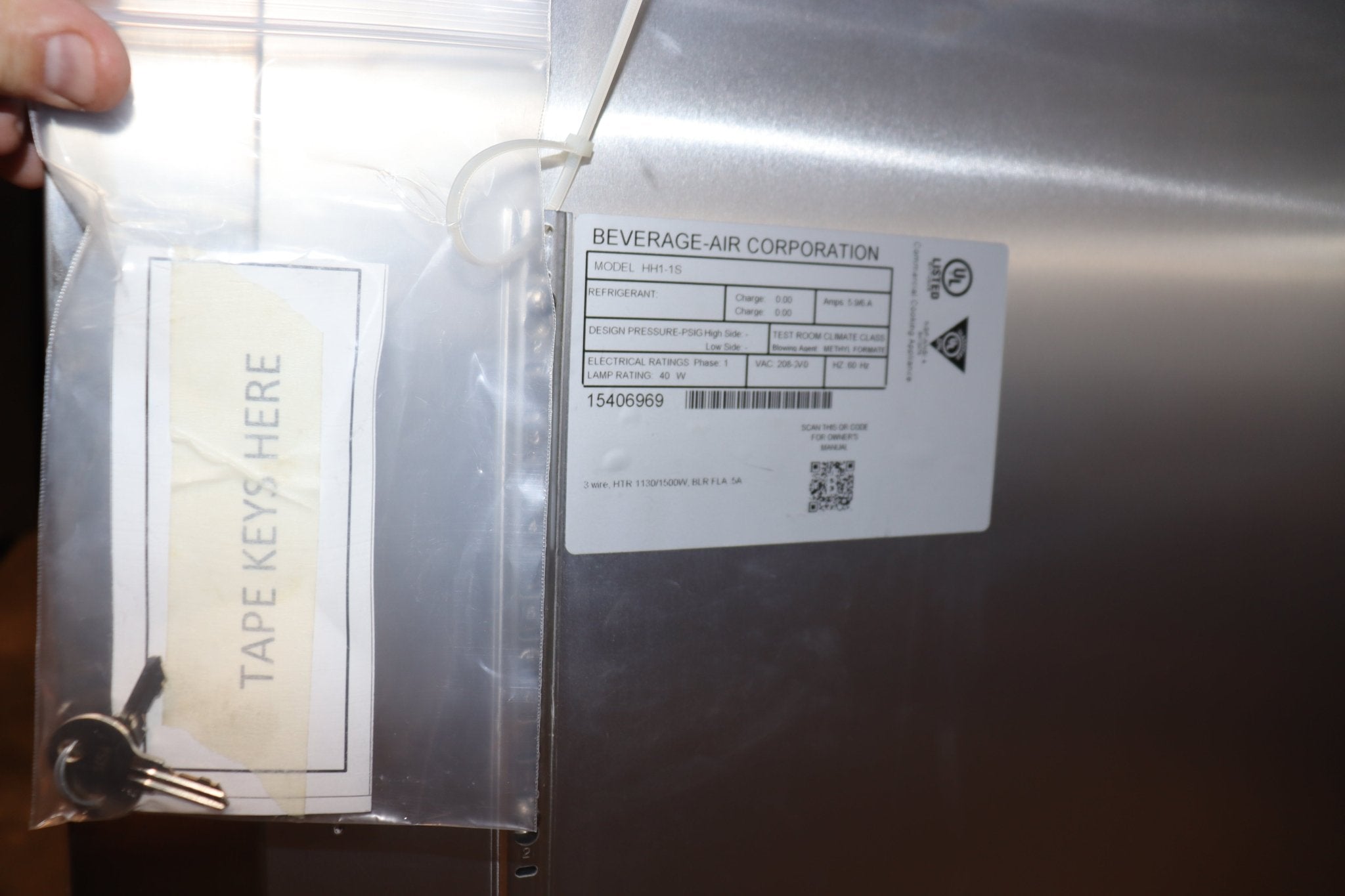 Beverage Air HH1-1S Horizon Series 21.17 cu.ft. Solid Door Warming Cabinet - NMB Restaurant Equipment